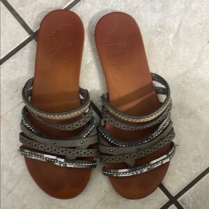 Stylish Gray Sandals